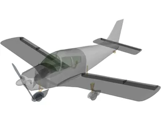 Socata TB-20 3D Model preview