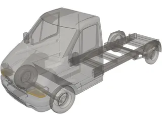 Renault Master 3D Model preview