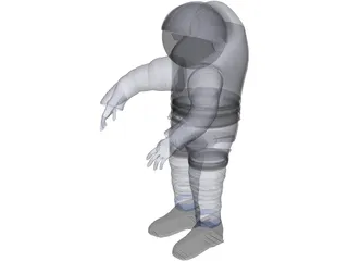 Space Suit 3D Model preview