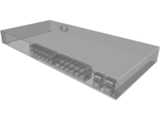Hub 3D Model preview