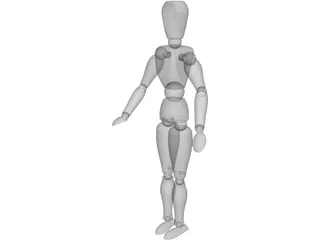Mannequin 3D Model preview