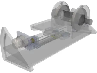Star Camera Tracker 3D Model preview