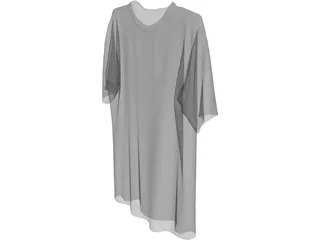 T-shirt 3D Model preview