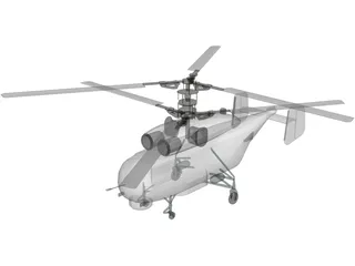 Kamov Ka-27 3D Model preview