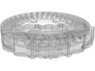 Brembo Brake 3D Model preview