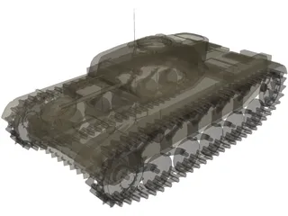 AMX-13A 3D Model preview