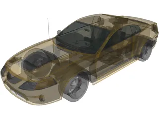 Ford Mustang 3D Model preview