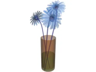 Flower 3D Model preview