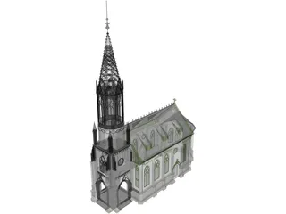 Church 3D Model preview