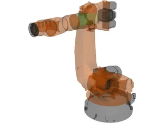 Kuka Robot 3D Model preview