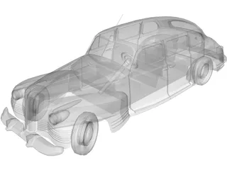 ZIL ZIS 110 (1945) 3D Model preview