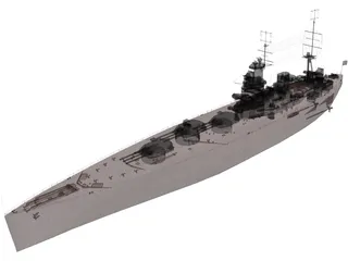 HMS Nelson 3D Model preview