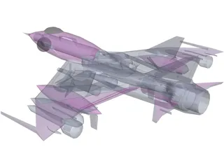 Mirage 364 Sonix Sankar 3D Model preview