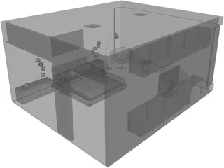 Bedroom 3D Model preview