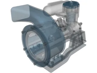 Compressor 3D Model preview