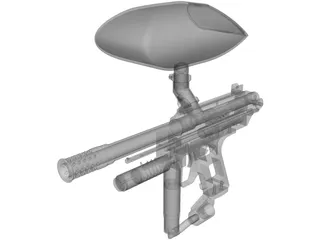 Marker 3D Model preview