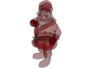 Pere Noel 3D Model preview