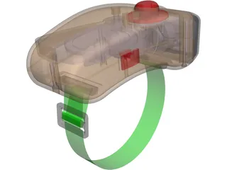 Flashlight 3D Model preview