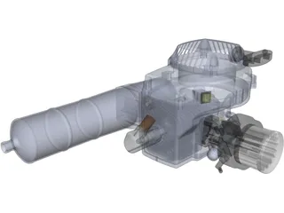 Zenoah 270 RC 3D Model preview