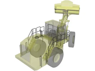Caterpillar 998H 3D Model preview