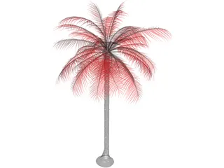 Palm Tree 3D Model preview