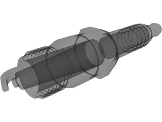 Sparkplug 3D Model preview