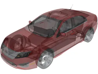 Ford Fusion (2010) 3D Model preview