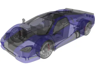 SSC Ultimate Aero 3D Model preview