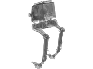 Star Wars ATST 3D Model preview