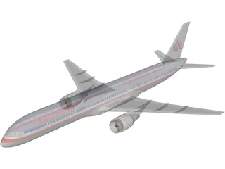 Boeing 737 3D Model preview