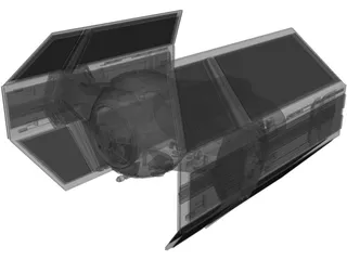 Star Wars Tie Fighter 3D Model preview