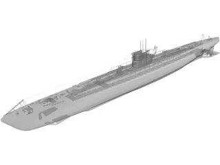 U20 Boat 3D Model preview