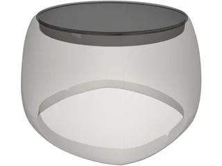 Low Table 3D Model preview