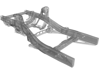 GMT360 Front Frame Assembly 3D Model preview