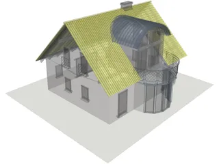 House Doetinchem Holland 3D Model preview
