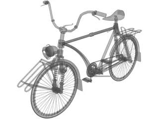 Bike 3D Model preview