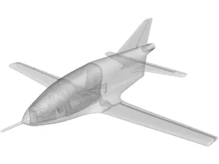 Bede BD-5J Micro Jet 3D Model preview