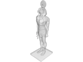 Horus 3D Model preview