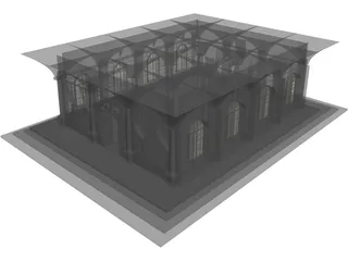 Trone Doctors 3D Model preview
