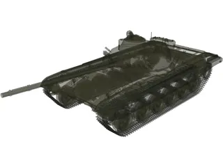T-72 Ural 3D Model preview