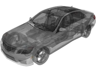 Mercedes-Benz E63 AMG (2011) 3D Model preview
