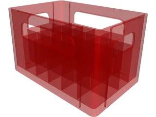 Crate 3D Model preview