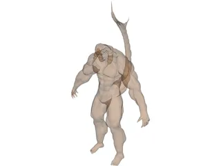 Demon 3D Model preview