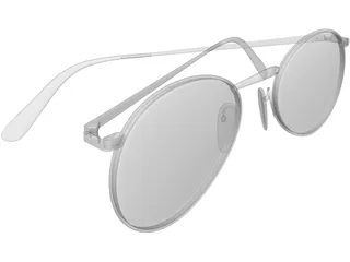 Glasses 3D Model preview