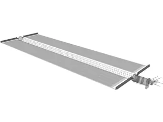Solar Panel 3D Model preview