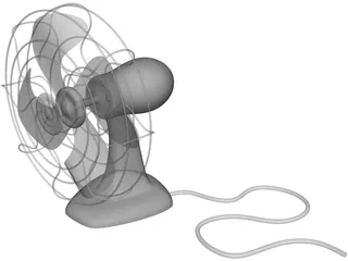 Old Fan 3D Model preview