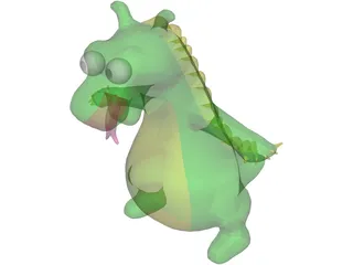 Dragon 3D Model preview