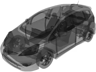 Honda Fit [Jazz] 3D Model preview