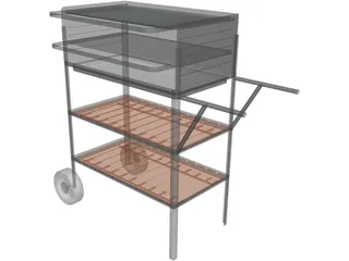 Grill 3D Model preview