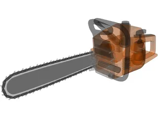 Chainsaw 3D Model preview